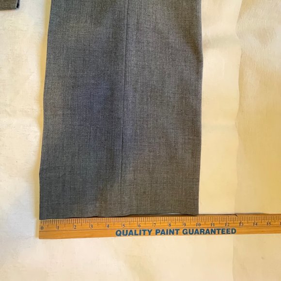 Tahari Levine Isabella DeMarco gray pantsuit womens size 8 - Picture 9 of 15